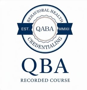 إعداد محلل سلوك مؤهل (®QBA). (Recorded Course)