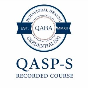 إعداد مشرف ممارس خدمات التوحد المؤهل (®QASP-S). (Recorded Course)