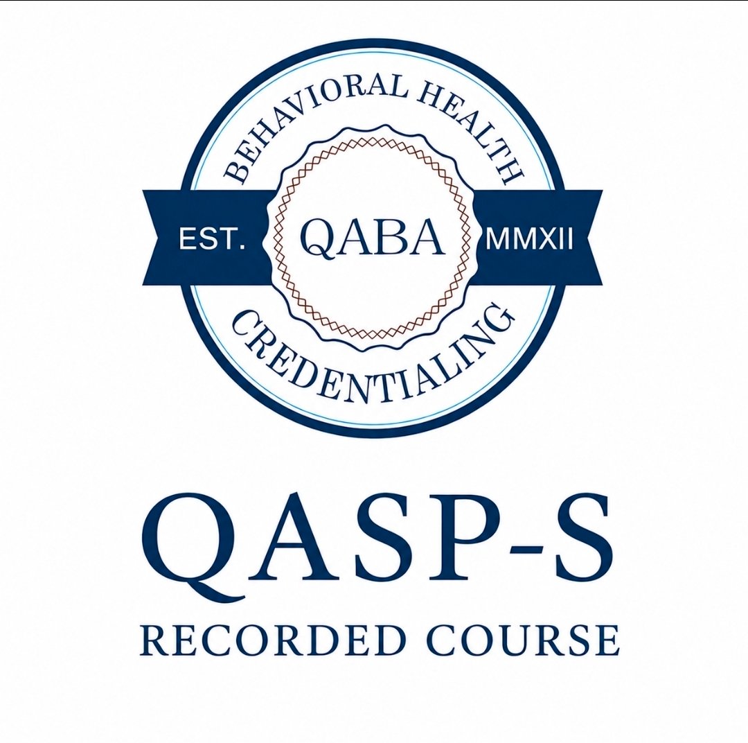 إعداد مشرف ممارس خدمات التوحد المؤهل (®QASP-S). (Recorded Course)